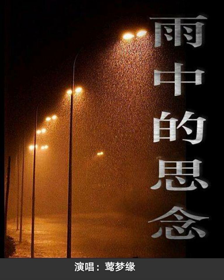 雨中的思念-【莺梦缘版】