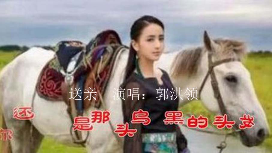 演唱了王琪的三首作品:可可托海的牧羊人,站着等你三千年,送亲.