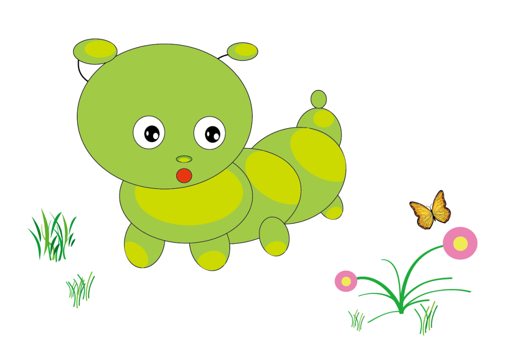 小学生美文——毛毛虫