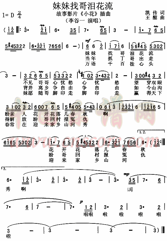 二胡妹妹找哥泪花流图片