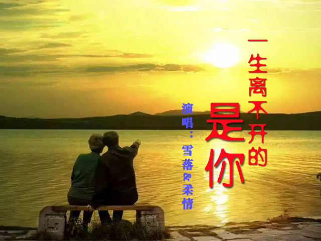 一生离不开的是你