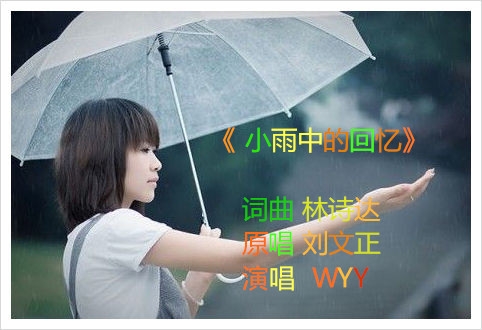 小雨中的回忆刘蓝溪图片