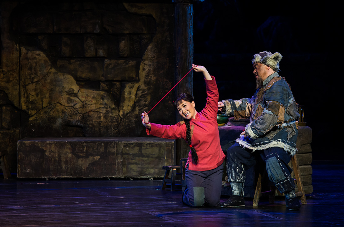 北风吹扎红头绳大红枣