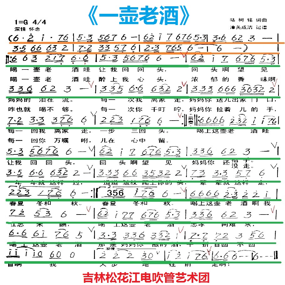 一壶老酒简谱新版_一壶老酒 一壶老酒简谱 一壶老酒吉他谱 钢琴谱 查字典简谱网(2)