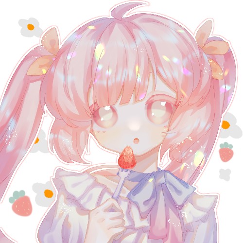草莓果子糖