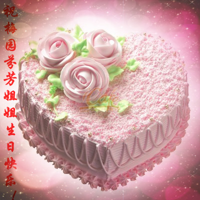 祝姐姐生日快乐蛋糕图片